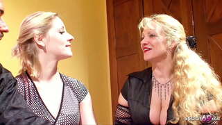 Jauni nepatyrę Pora gauna pagalbos iš Brandaus kaimyno jos pirmas Tris Fuck