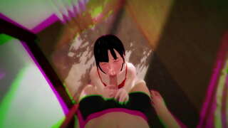 Proposéiert Frëndin leckt Schwanz an huelen eng gutt blow job