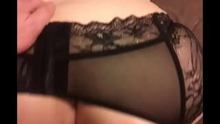 פאַקינג מיין בלאָנדע BWW גירלפריענד (אין סעקסי לאַנזשעריי). הערן צו אַז לאָך!