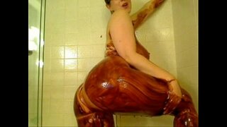 AmberCutie චොකලට් පෙන්වන්න