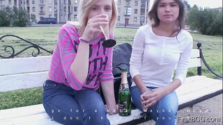 FirstBGG.com - Джей һәм Дон Белла Фокс - кыҙҙар Секс утром менән Натураль