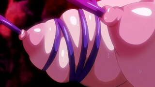 Taimanin ანიმე 2 მკერდის გაფართოების სცენა RECUT