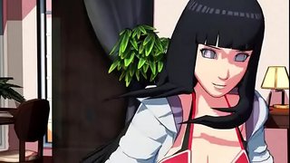 Hinata dansa MMD 3D SDM naruto
