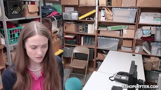 Wote shoplyfting kijana na bibi ni kupata bang na horny LP Afisa Erica Lauren