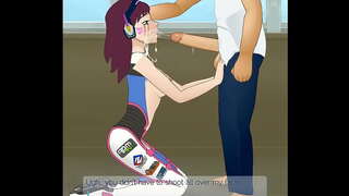 D. Va : Kouření Scény