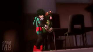 Mia Heroo Akademio karakteroj havantaj sekson