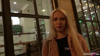 GEARMÁINIS SCOUT - Teen Arteya do airgead crua fucking agus sucking