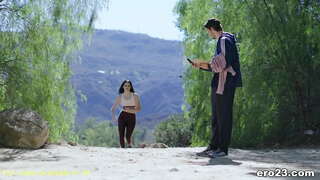 Negro De Cabelo Deporte Bebé Ter Relacións Sexuais Con Adestrador