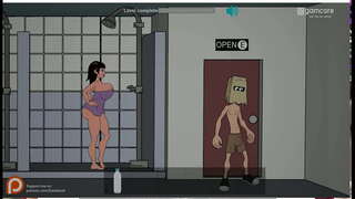 Horny girls take Fuckerman&amp;#039;s big dick in their juicy pussy and ass