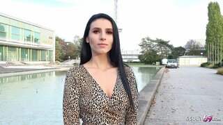 ALEMÁN SCOUT - LINDO SINCERO CHICA SEDUCIR AL SEXO EN FALSO MODELO DE TRABAJO